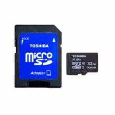Micro Secure Digital Sdhc 32gb Clase 4 Toshiba Con Adaptador
